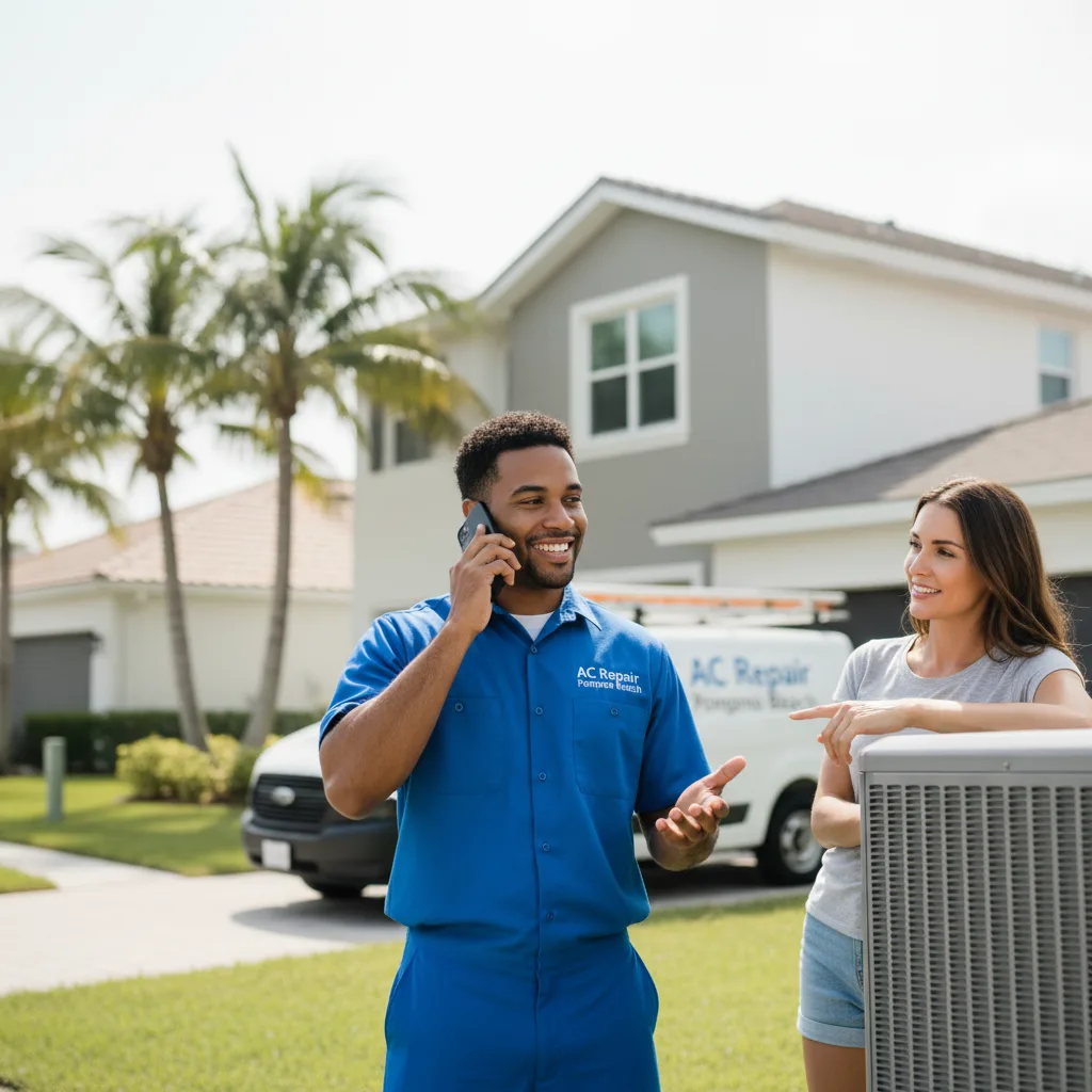 AC Repair Pompano Beach customer support in Califon